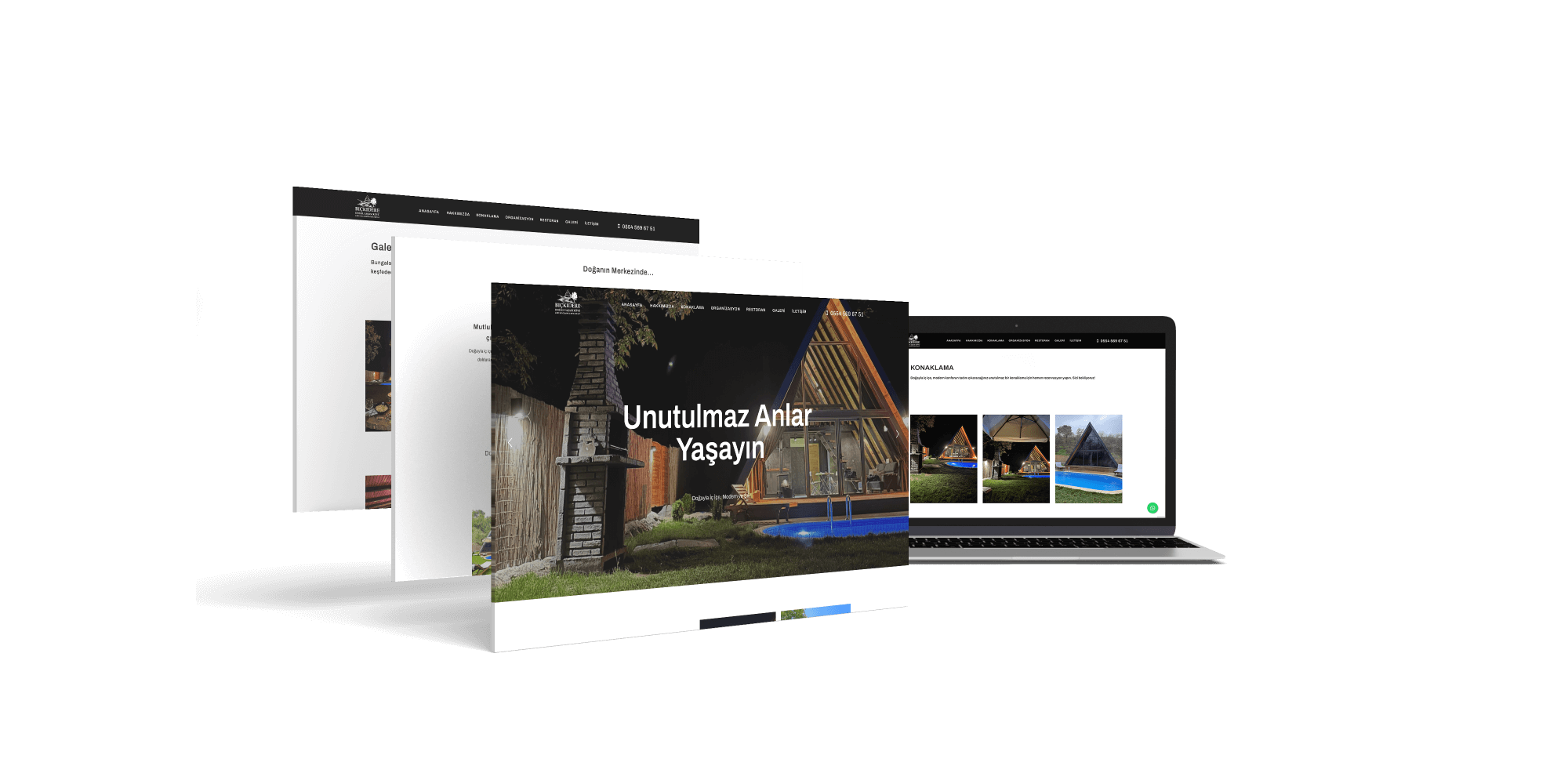 Bıçkıdere Doğal Yaşam Köyü<br/>Kurumsal Web Sitesi