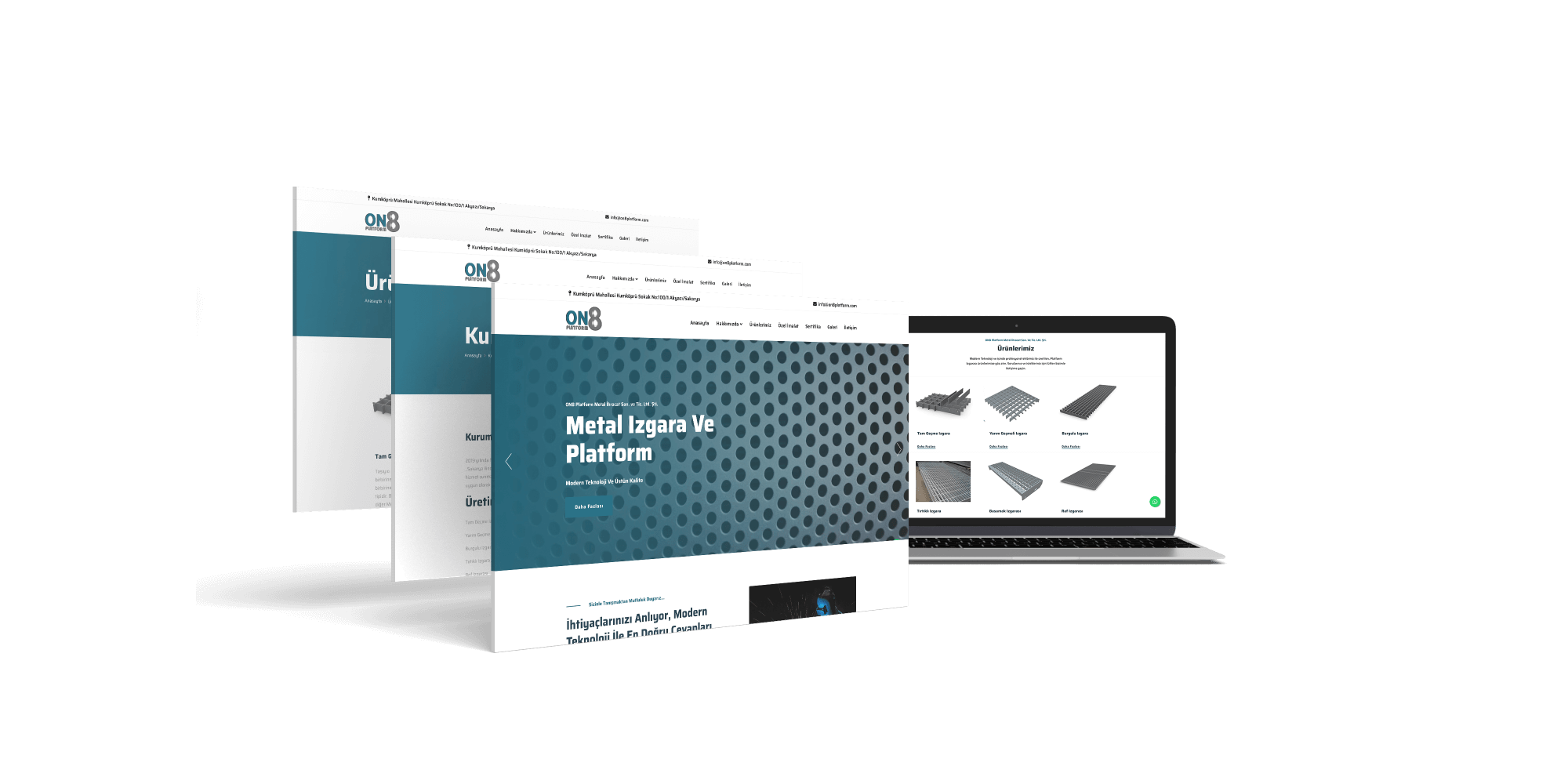 On8 Platform -  Kurumsal Web Sitesi