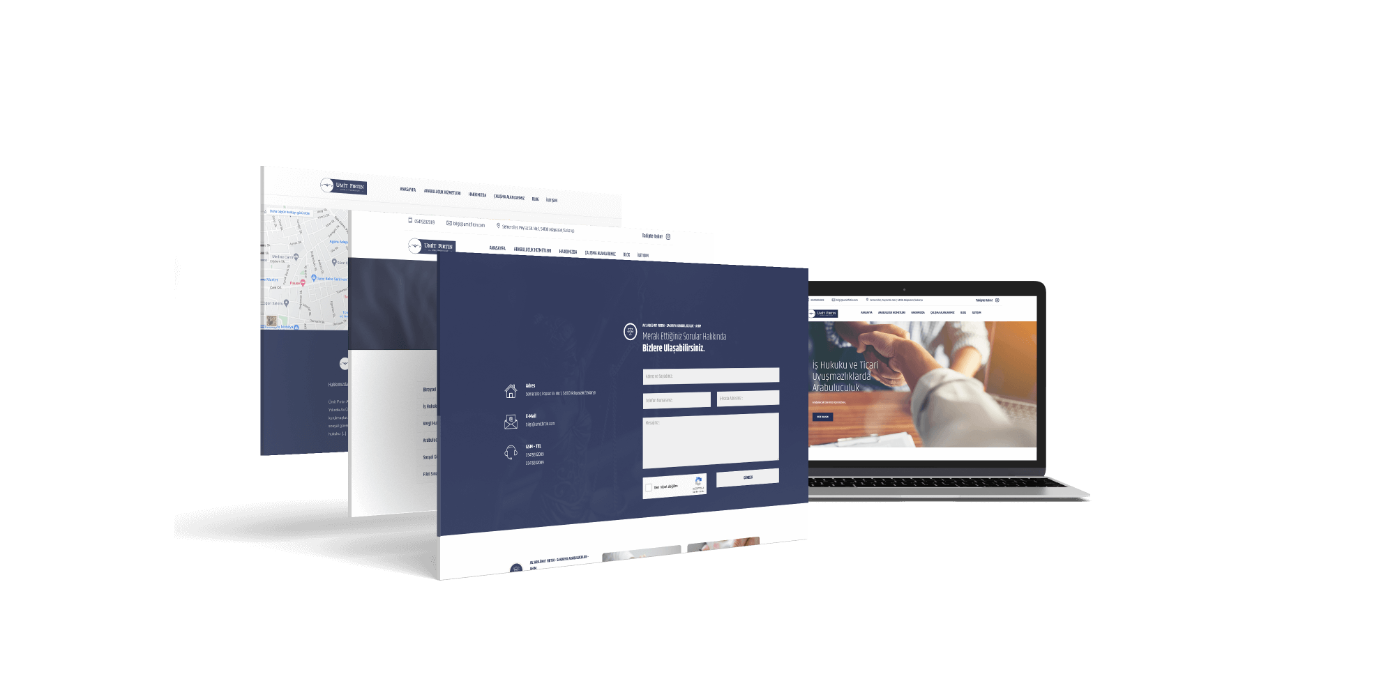 Ümit Fırtın <br/> Kurumsal Web Sitesi